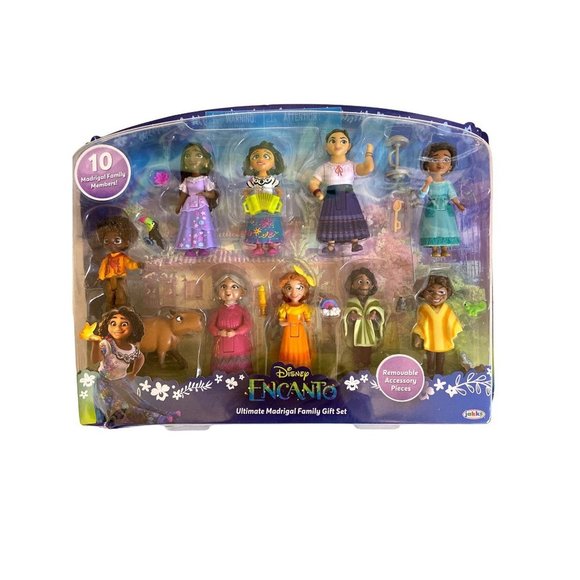 Disney Encanto 10 Madrigal Family Set + Accessories 3+ - Picture 1 of 4